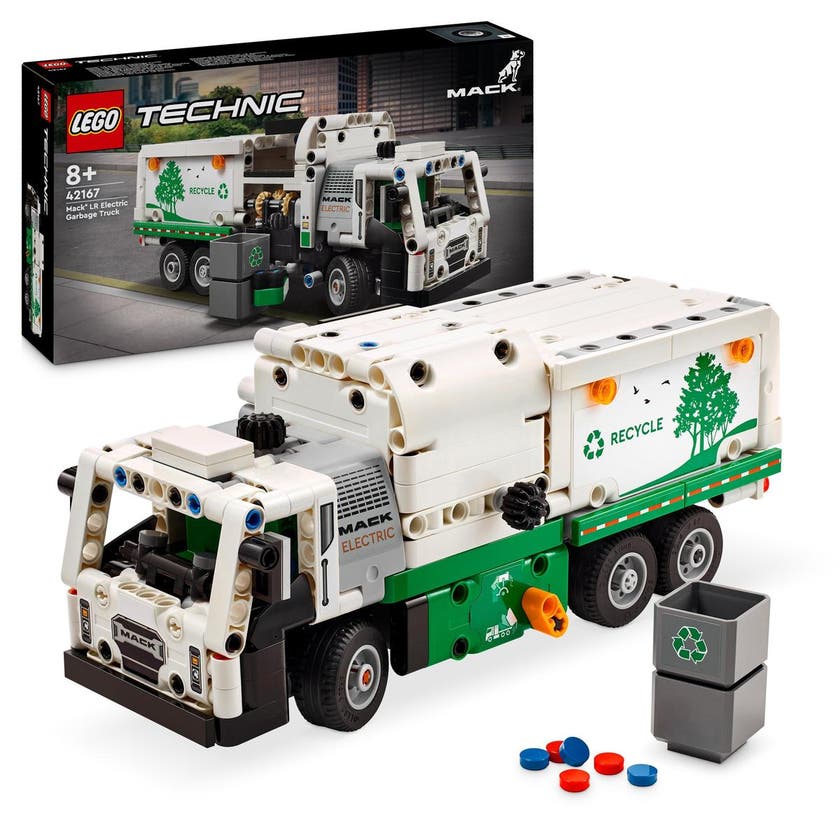 LEGO Technic 42167, Mack® LR Elektrisk tømmebil