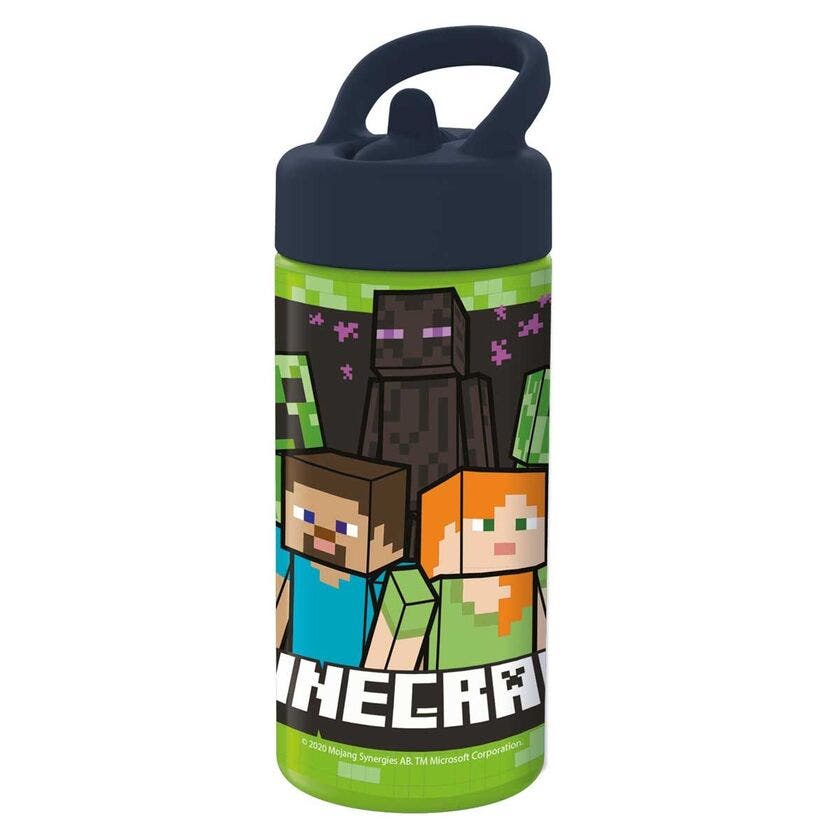Minecraft Sipper Vannflaske, 410 ml