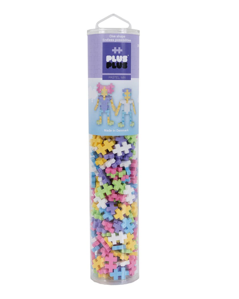 Plus-Plus - Pastel mix / 240 pcs. Tube