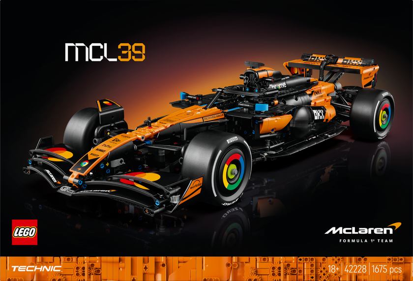 LEGO® Technic McLaren MCL39 F1®-bil, gavebyggesett 42228