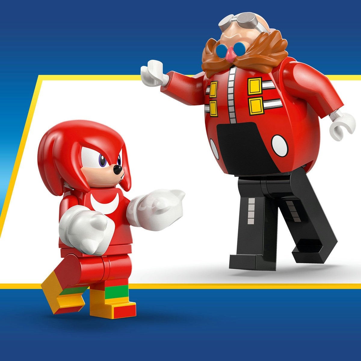 LEGO Sonic the Hedgehog™ 77005, Knuckles mot Dr. Eggmans Egg Crusher-robot