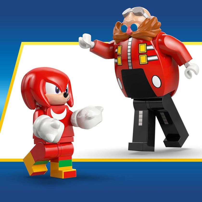 LEGO Sonic the Hedgehog™ 77005, Knuckles mot Dr. Eggmans Egg Crusher-robot