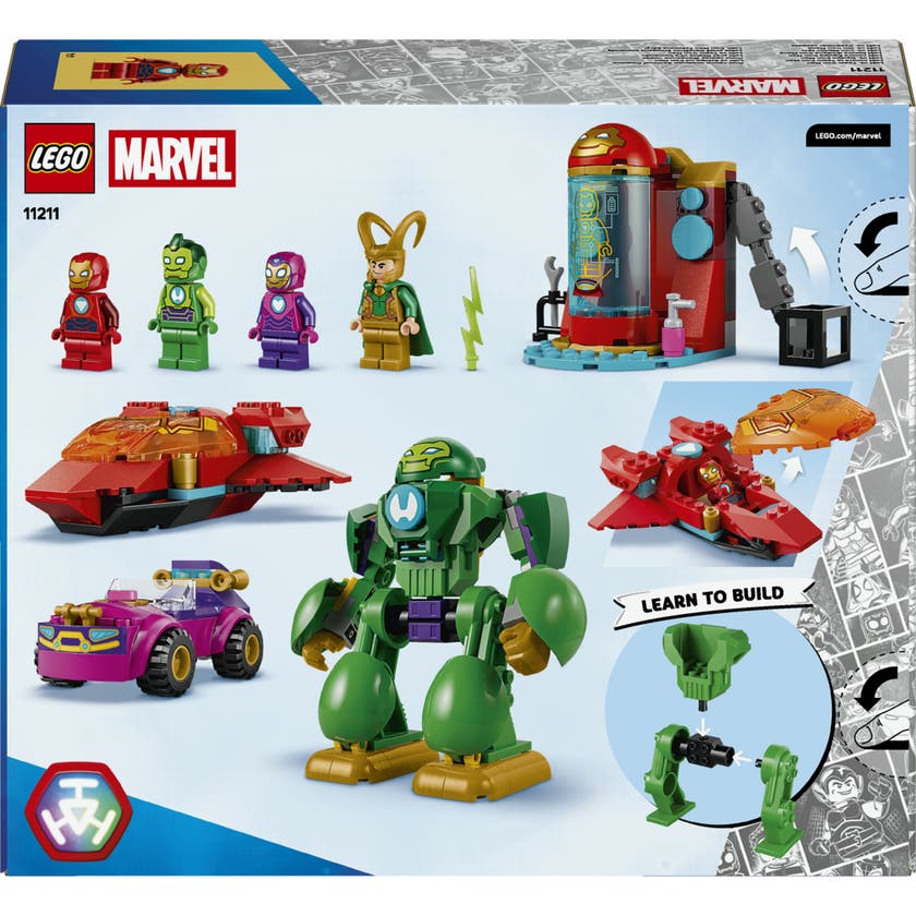 LEGO® ǀ Marvel Iron Man og hans utrolige venner Loki mot Team Iron Man 11211