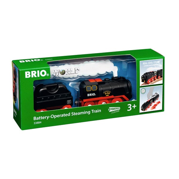 BRIO 33884, Dampdrevet Batteridrevet damptog