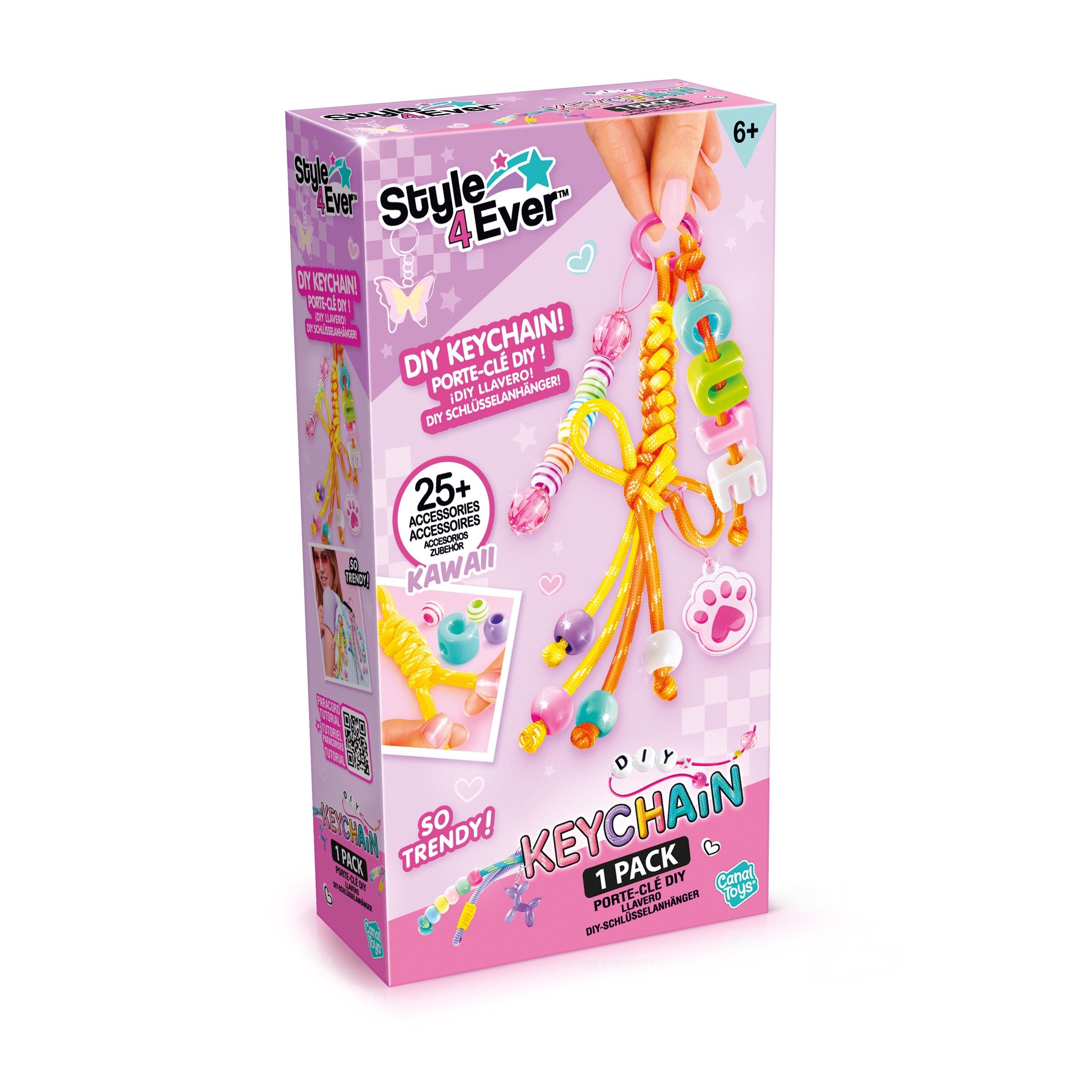 STYLE 4 EVER DIY-nøkkelring sett
