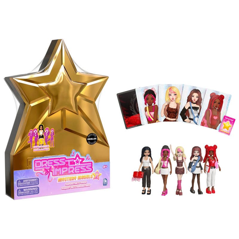 DRESS TO IMPRESS - Mystery Small Doll - 5 Pk. Superstar 1