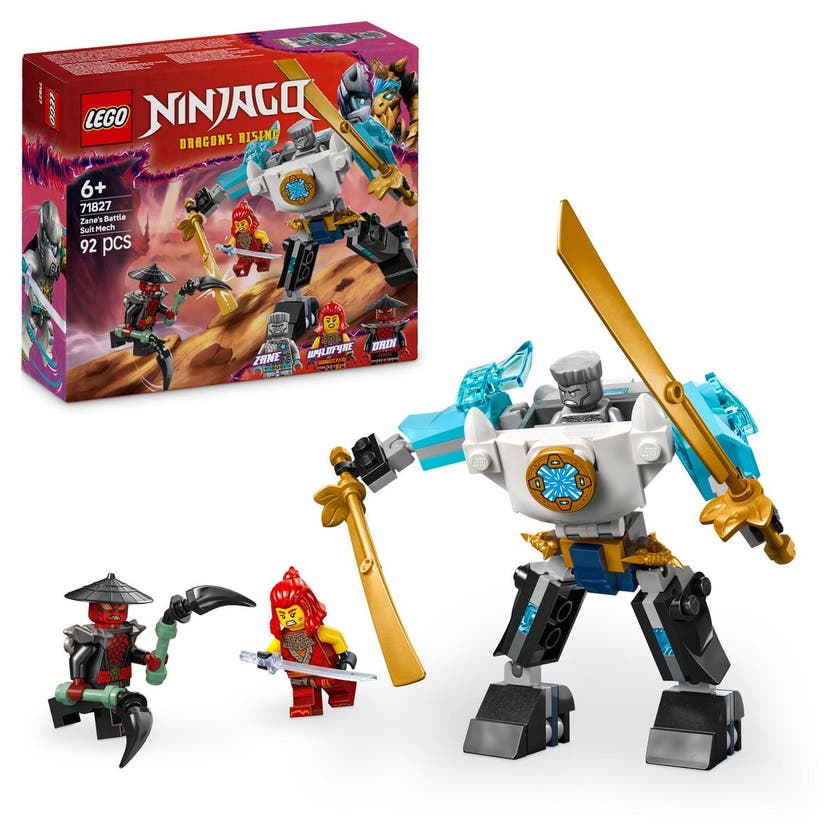 LEGO Ninjago 71827, Zanes kampandaktdrakt