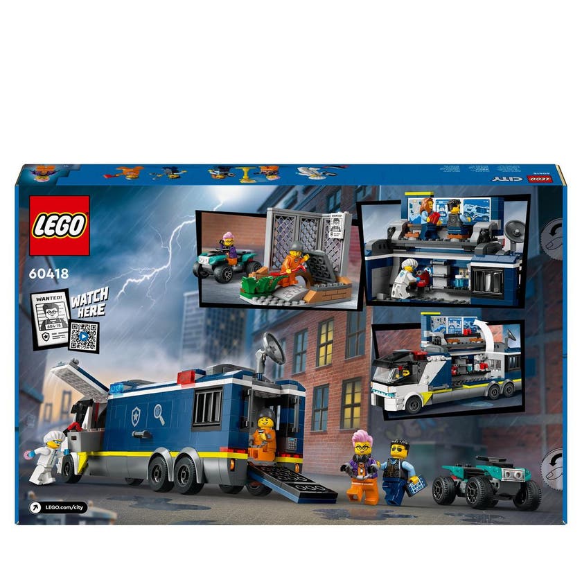 LEGO City 60418, Politiets mobile laboratoriebil