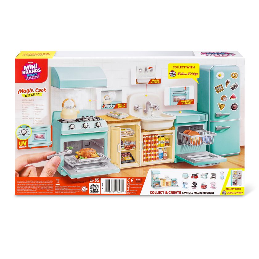 Mini Brands Magic Cook Kitchen - minilekekjøkken
