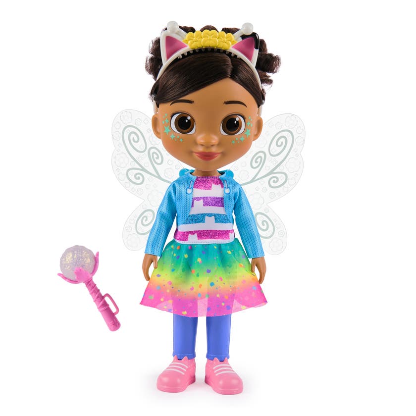 Gabby's Dollhouse Dandelion Magic Gabby-dukke med lysende vinger