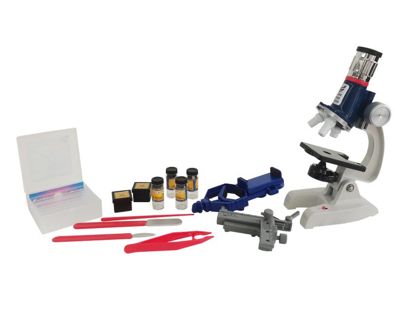 Spy Agent Mikroskop Kit 14 deler