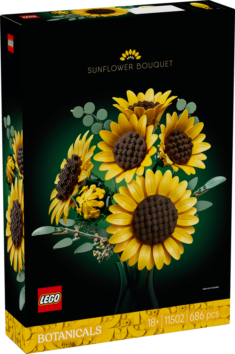LEGO Botanicals Solsikkebukett, blomsterdekorasjon 11502