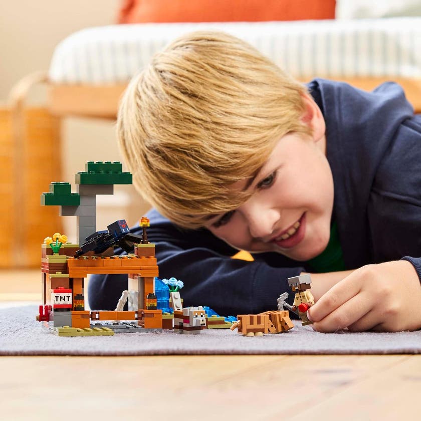 LEGO Minecraft 21269, Ekspedisjonen til beltedyrgruvene