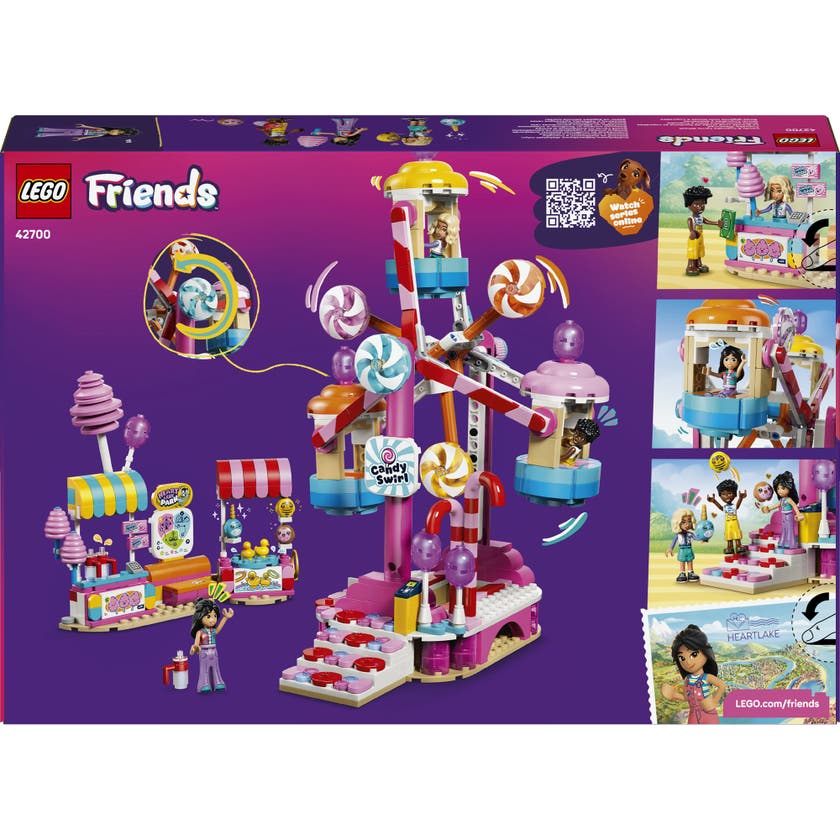 LEGO® Friends Pariserhjul med godteri og cupcaker 42700