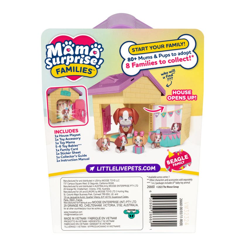 Little Live Pets, Mama Surprise Families Mamas Hus
