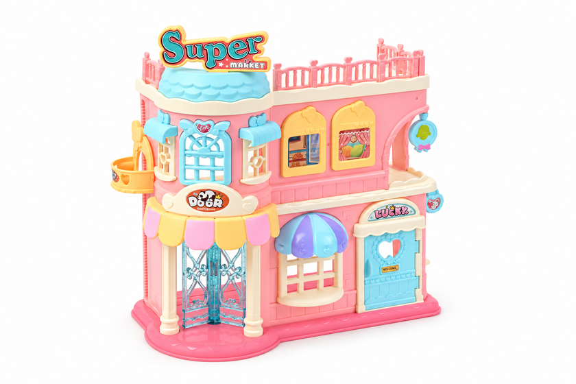 Forest Dreamland Supermarket-sett 18 deler