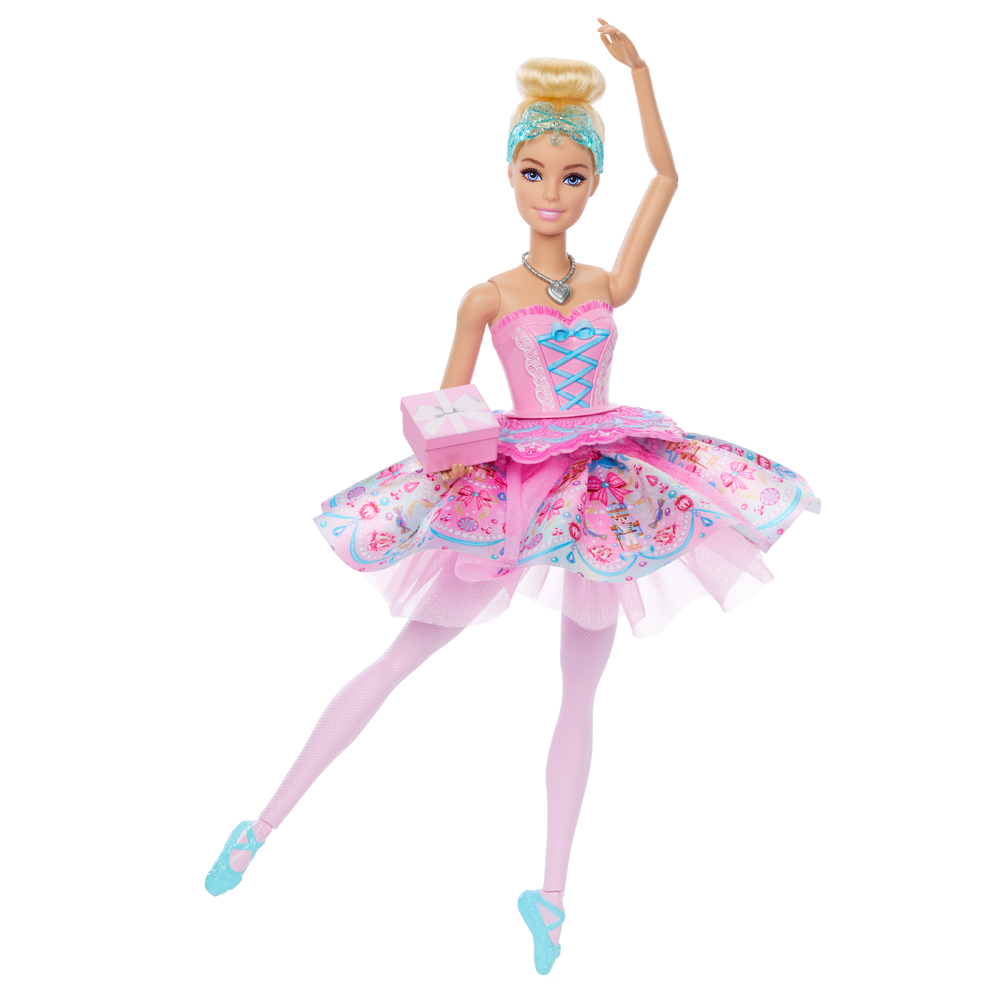 Barbie i Nøtteknekkeren – Clara-dukke med ballerinanskjørt