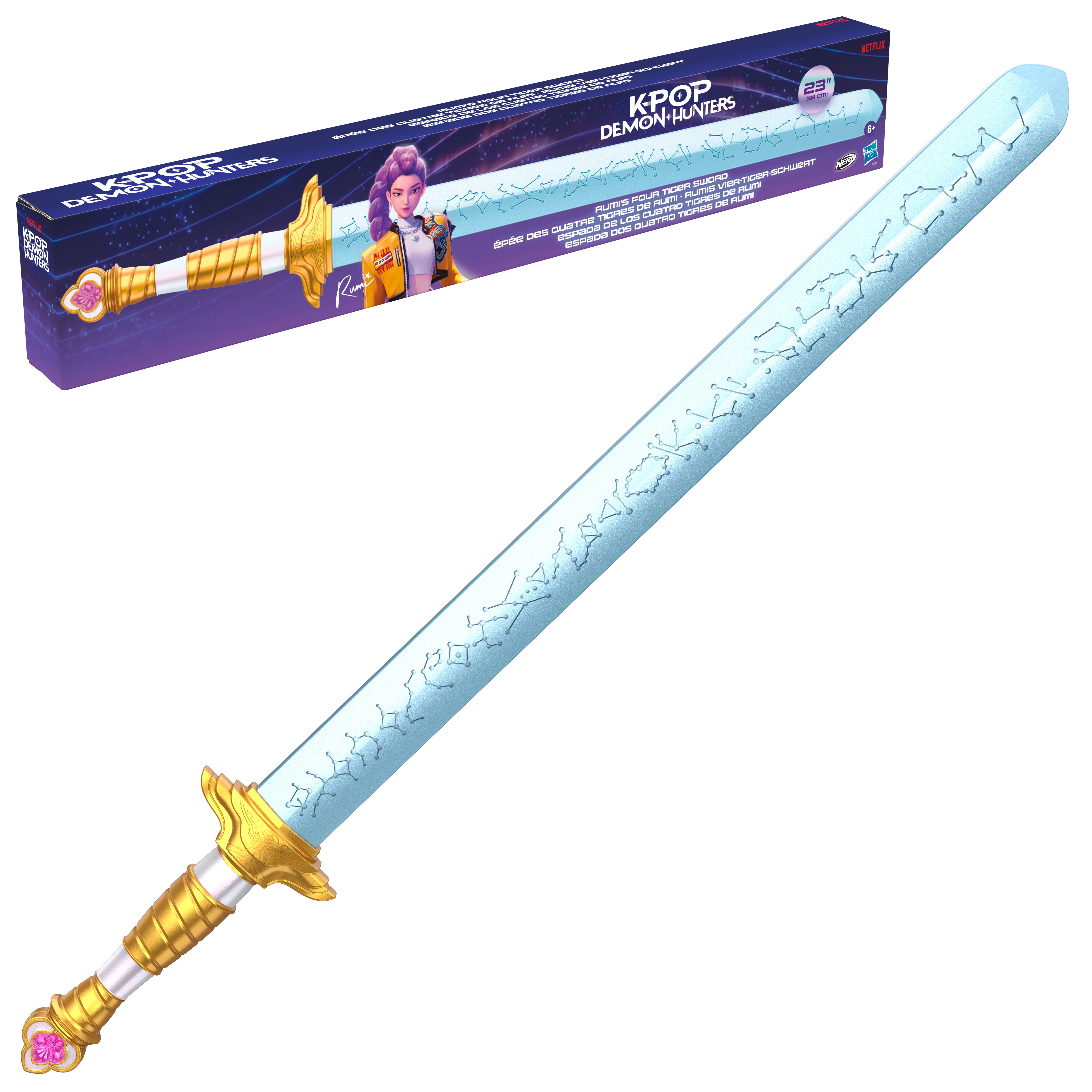 Nerf K-Pop Demonheimerne Rumis Fire tigres sverd