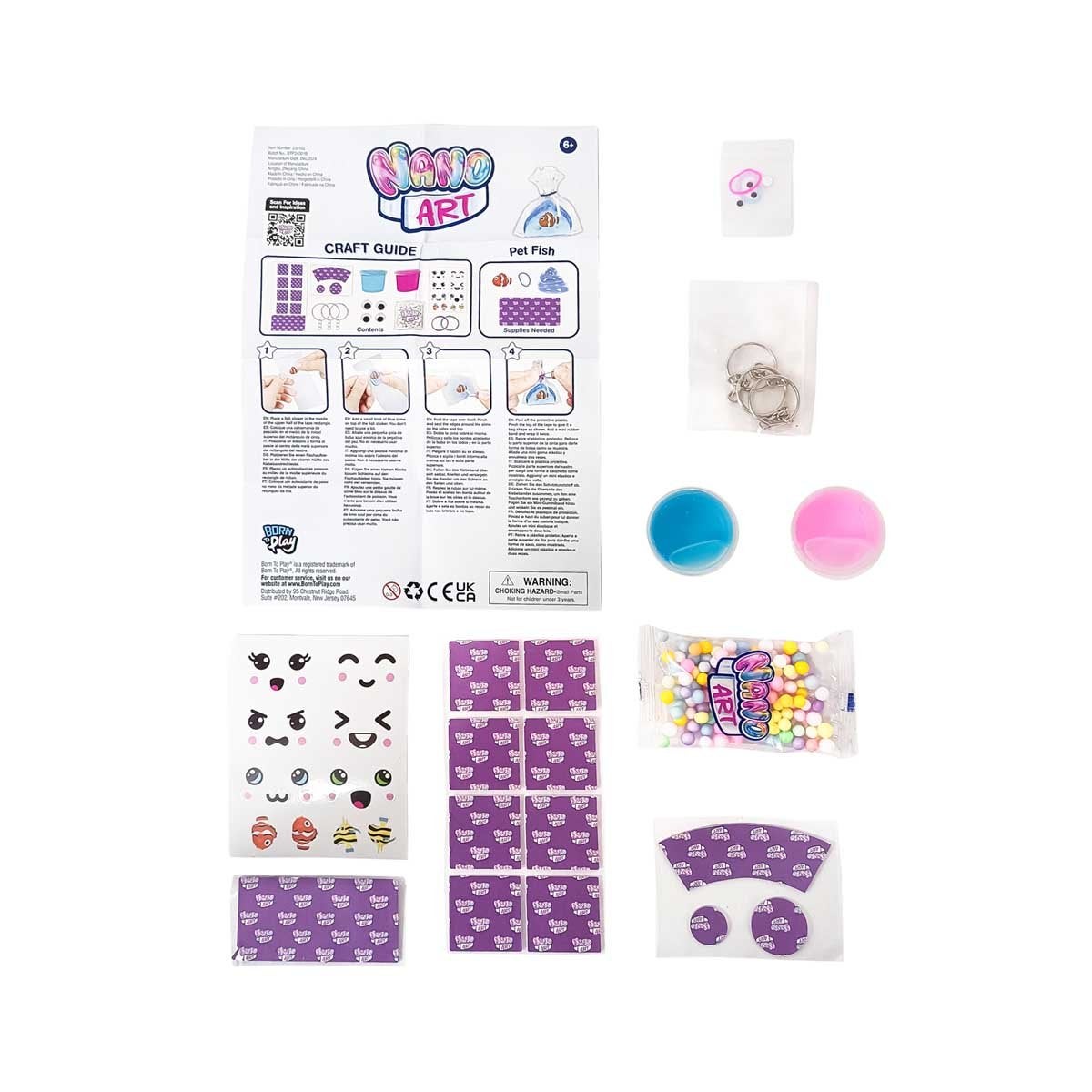 Nano Art, Squishy-nøkkelringsett