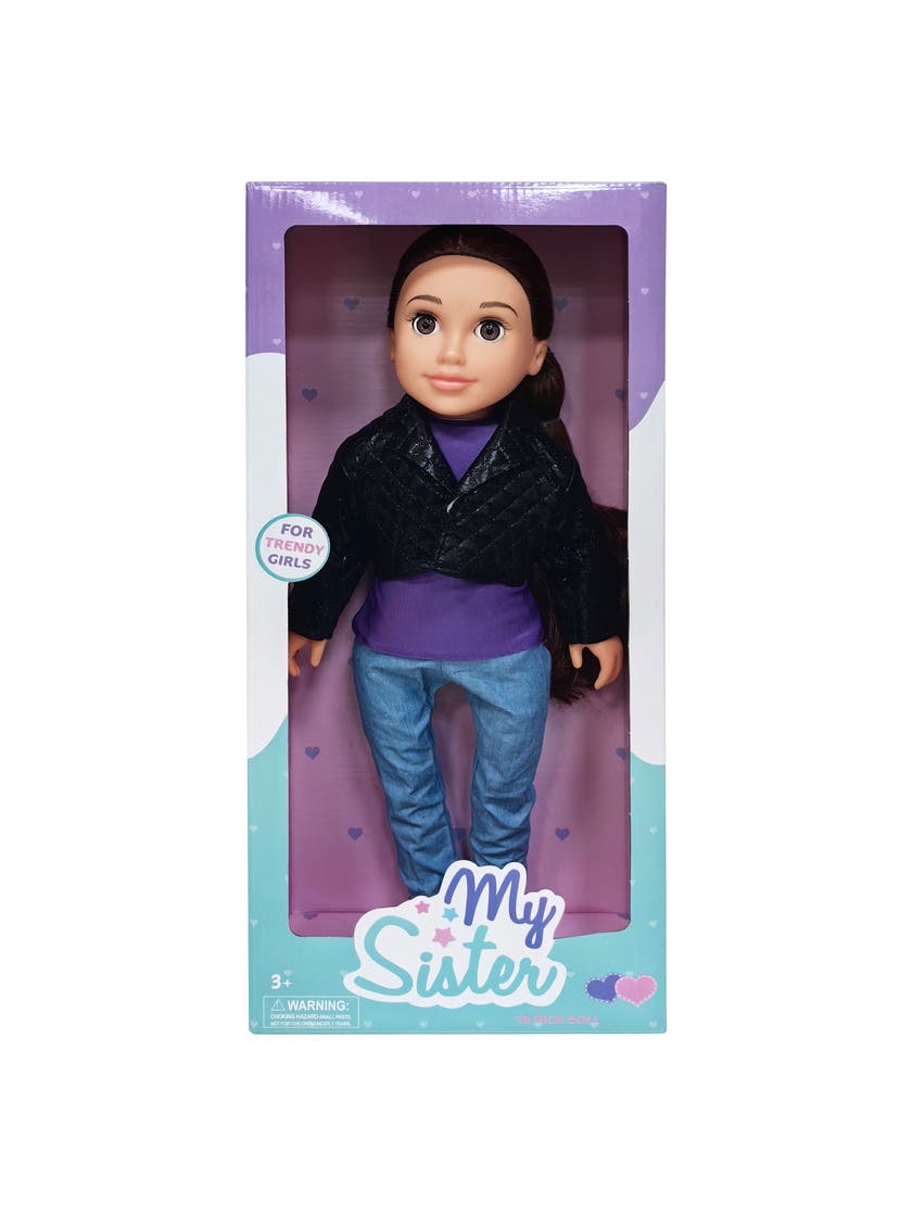 Be Friends - Dukke 46 cm singel, brunette