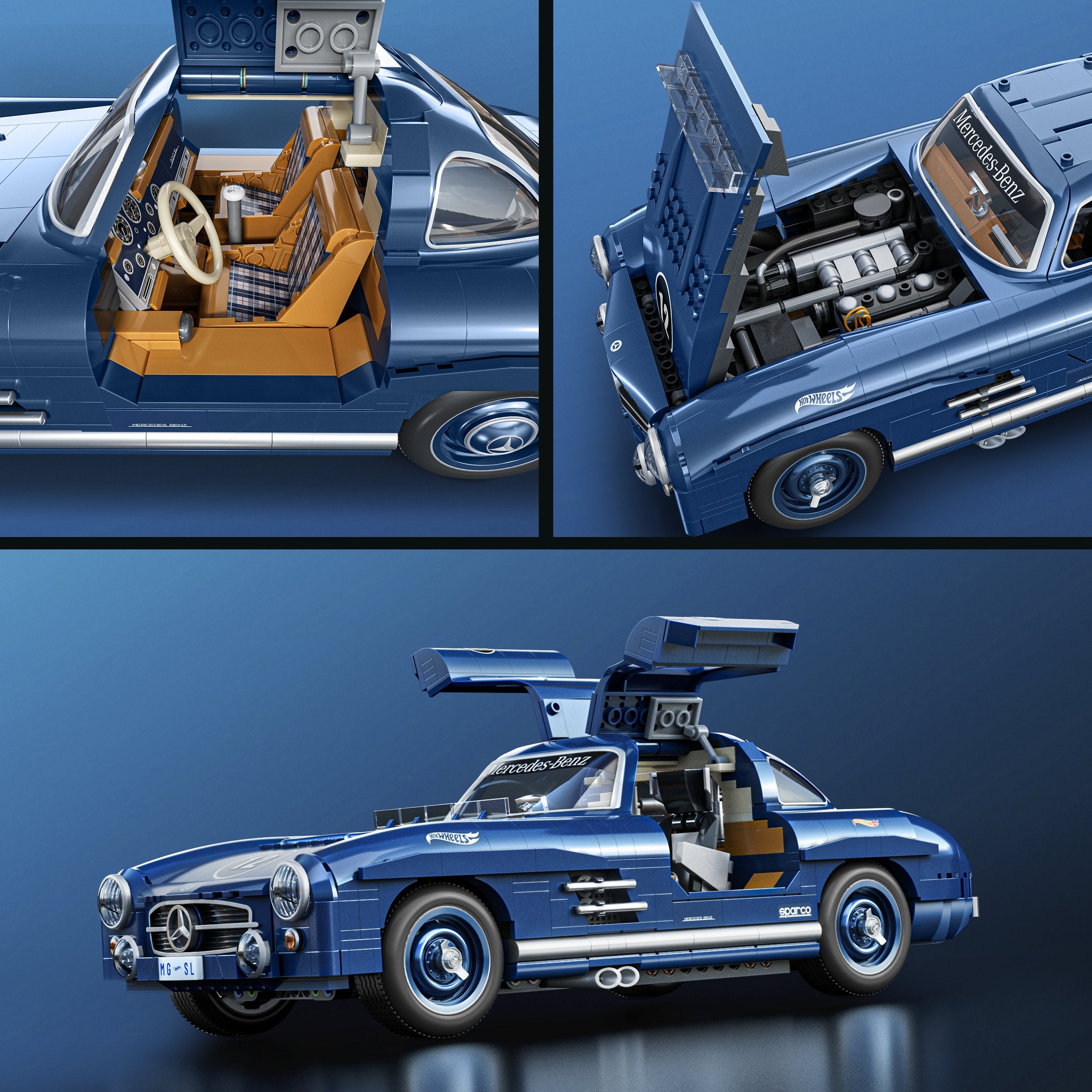 Mattel Brick Shop Premium Series Mercedes-Benz