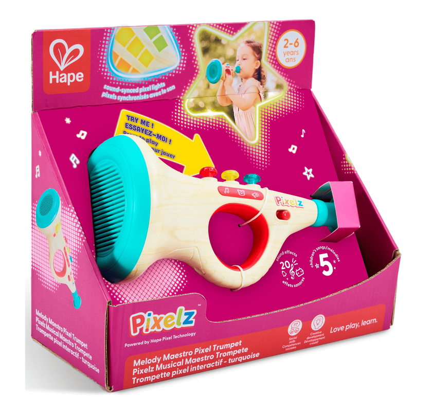 Hape Pixelz Trumpet - Musikkleke for små barn