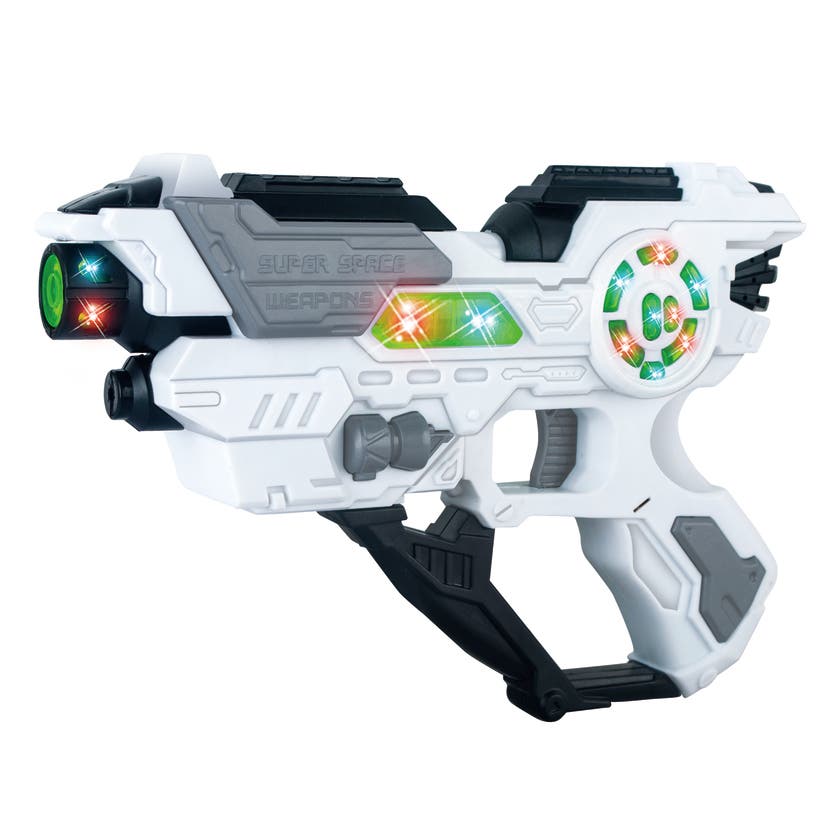 Hi-Tech, hvit med lyd og lys