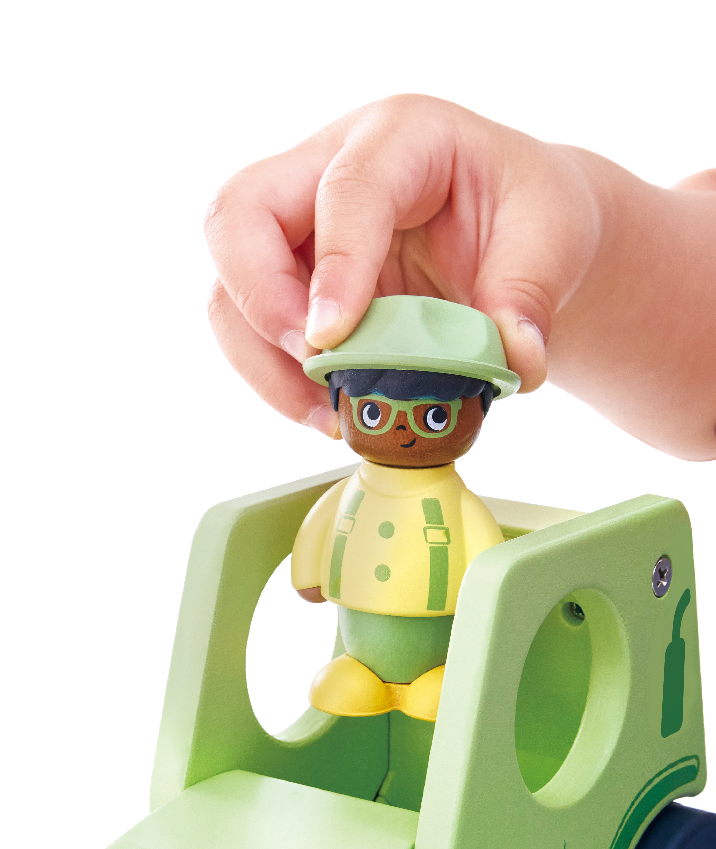 Hape The Rumbling Tractor With Sound