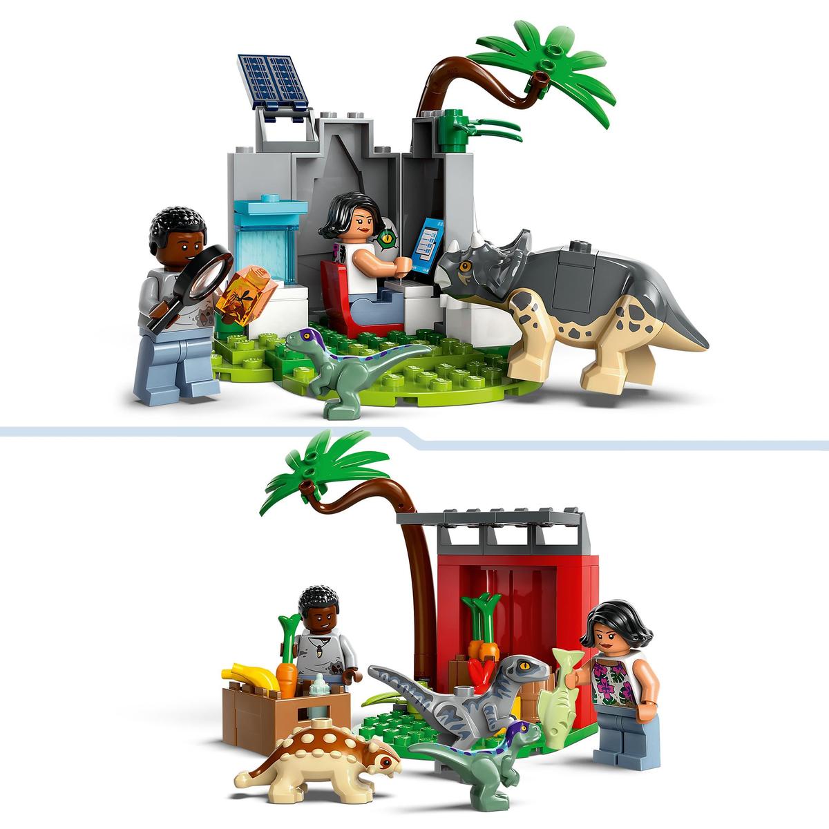LEGO Jurassic World 76963, Redningssenter for dinosaurunger
