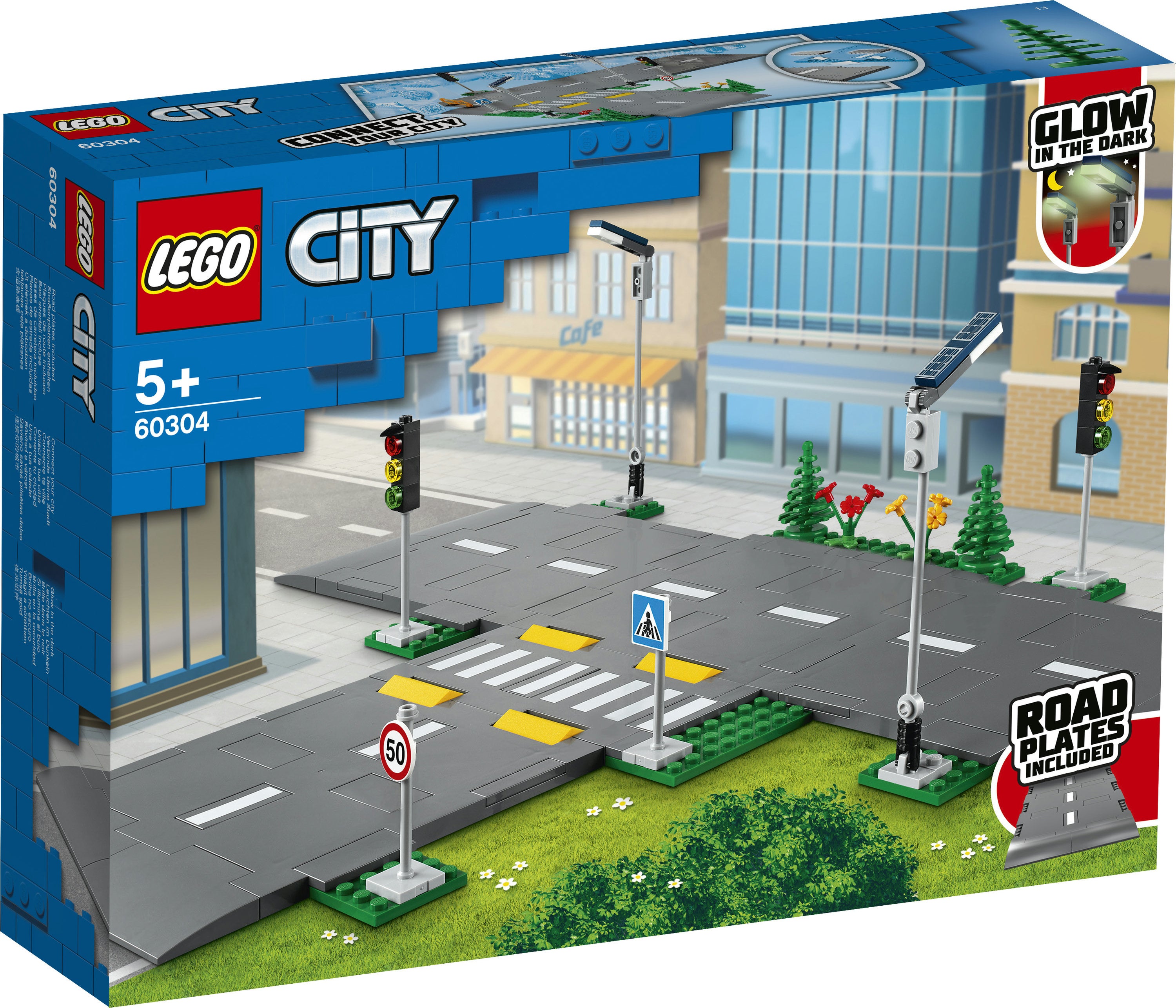 LEGO City Town 60304, Veiplater