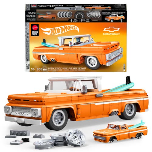 Mattel Brick Shop Hot Wheels Custom '62 Chevy Pickup konstruksjonsleke