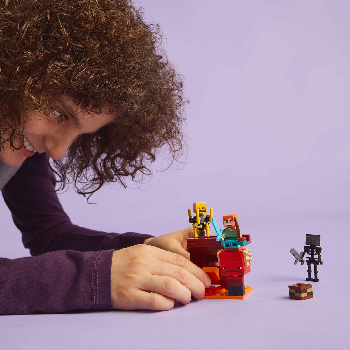 LEGO Minecraft 21266, Lavaslaget i Nether