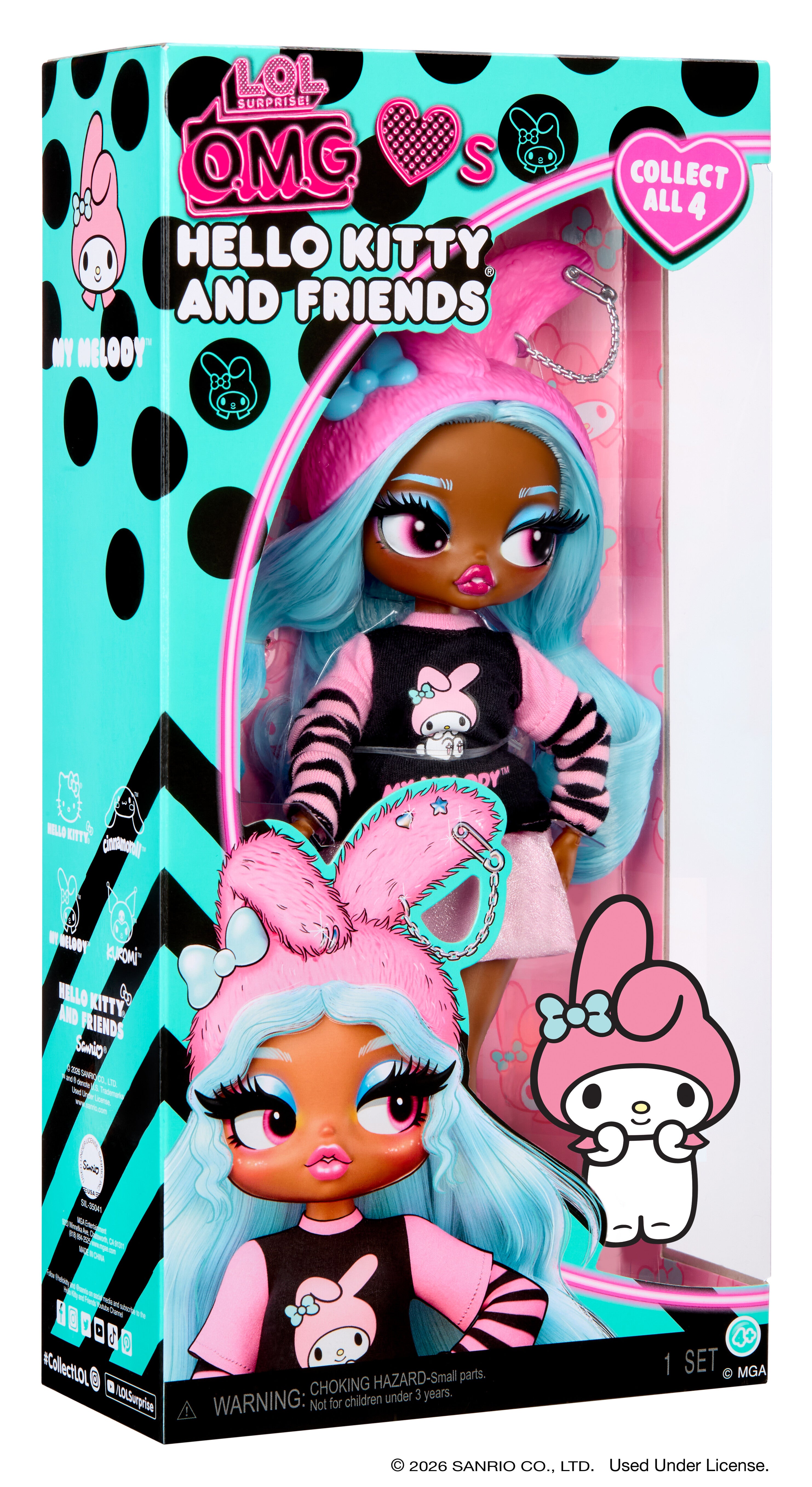 L.O.L. Surprise! O.M.G. Loves Hello Kitty modedukke