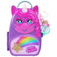 Polly Pocket Enhørning Reiseryggsekk Lekesett