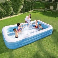Bestway, Familiebasseng 3 ringer 305x183x56 cm 1161 liter