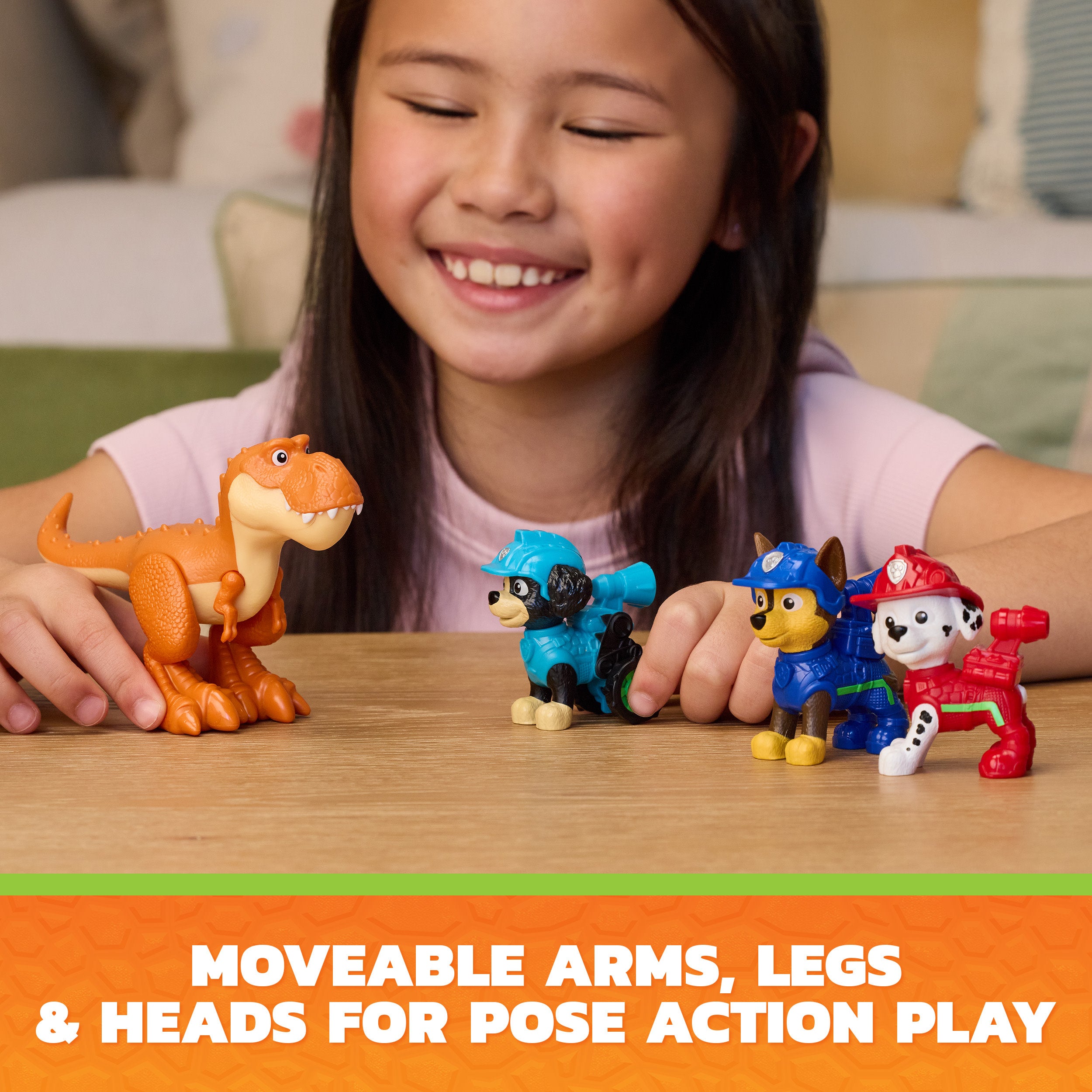 PAW Patrol Dino Adventure Pack - 6 figurer