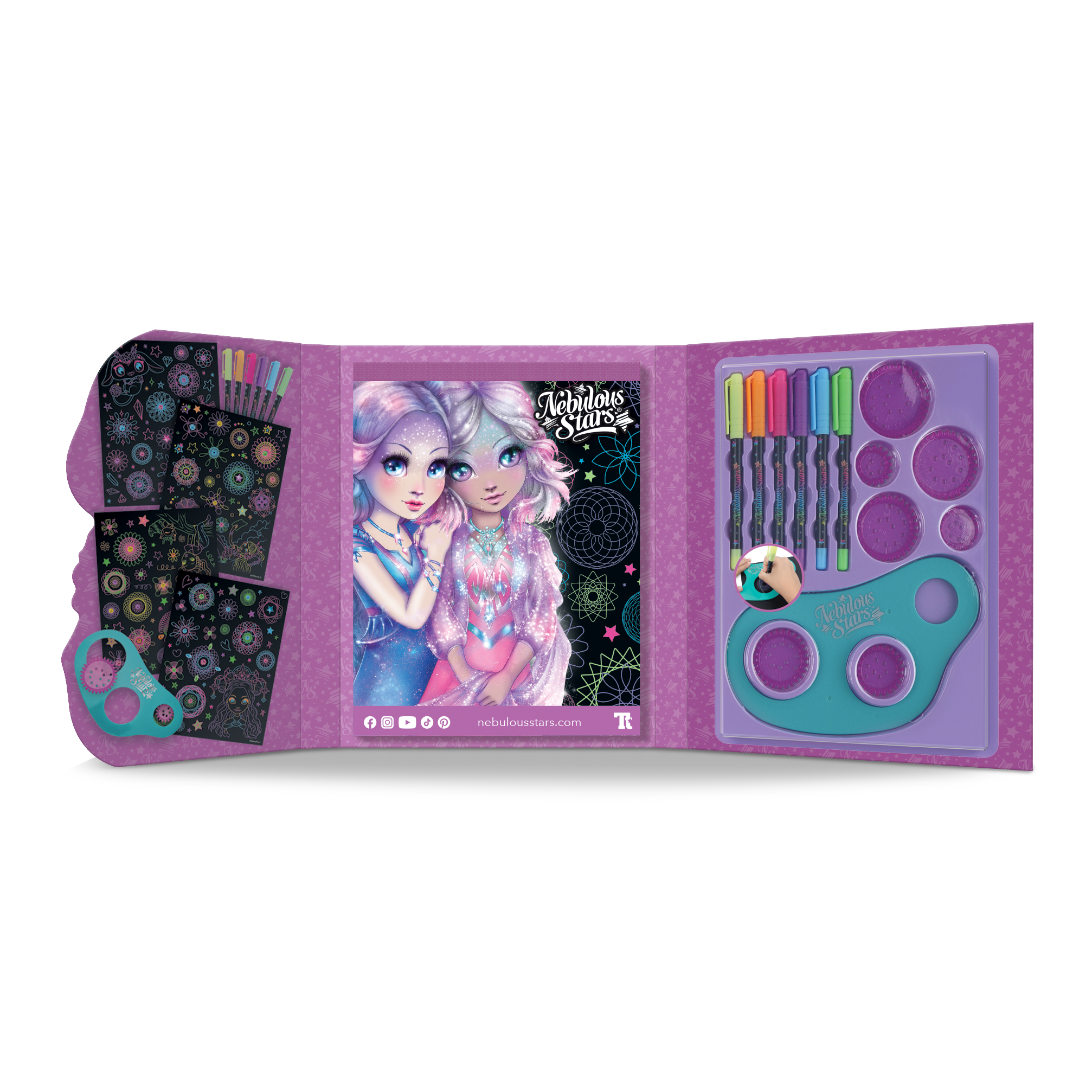 Nebulous Stars Swirly Star Malebok