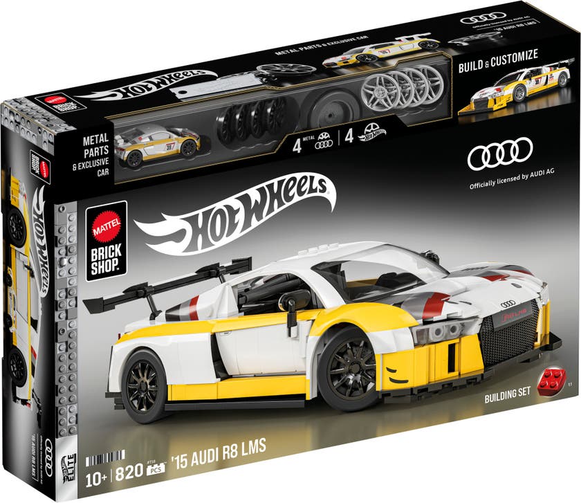 Mattel Brickshop Elite Series Audi