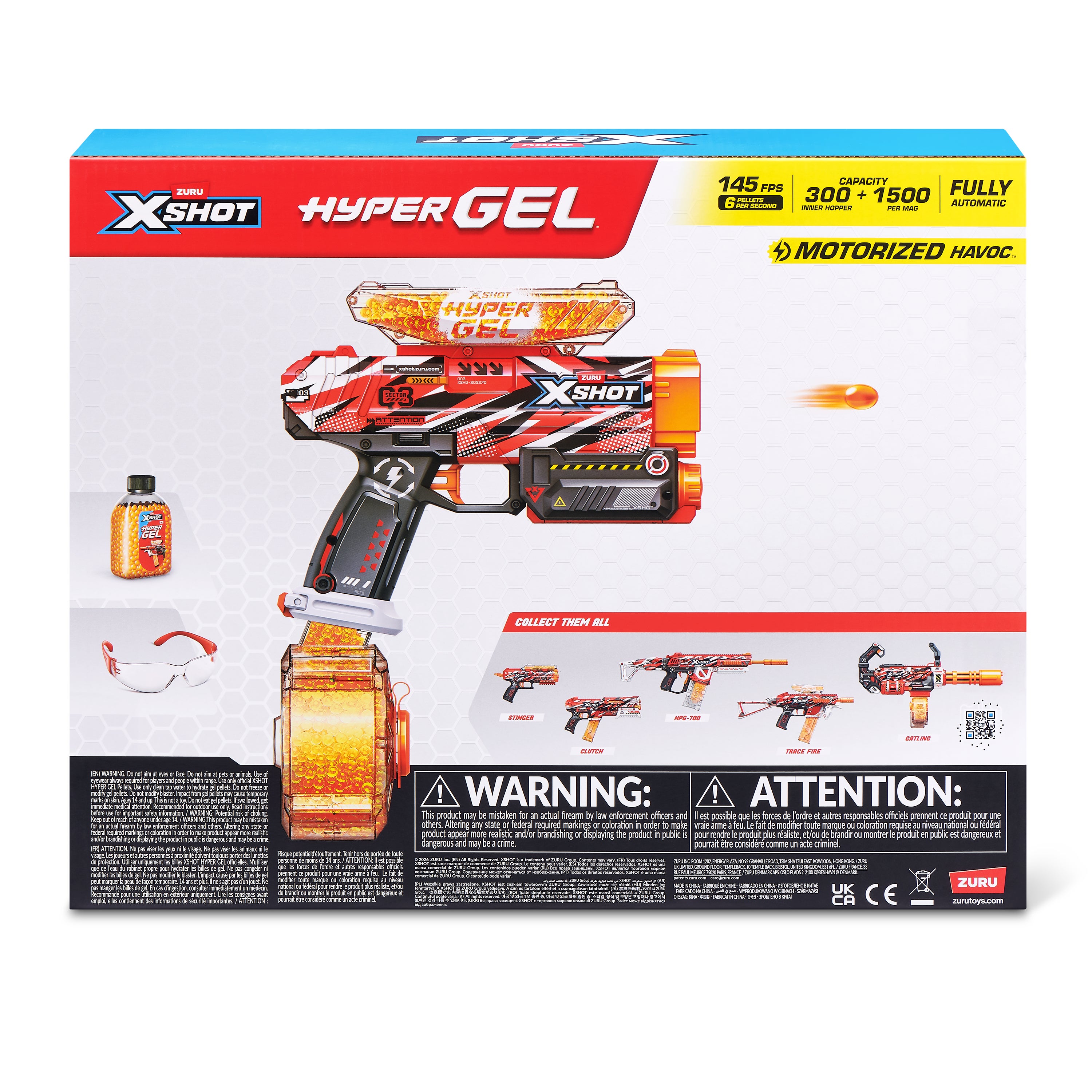 XSHOT Hyper Gel Havoc 