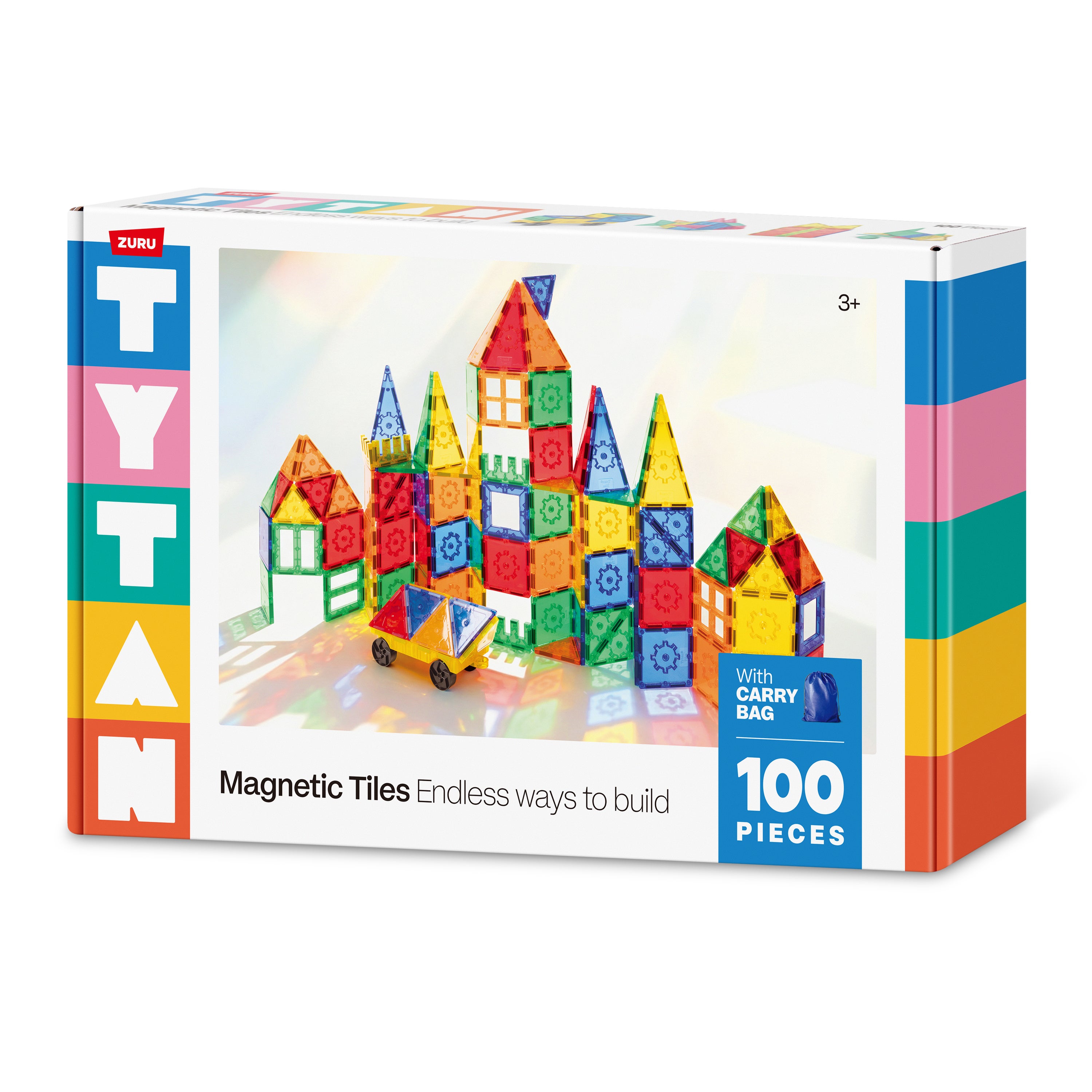 TYTAN Magnetiske brikker 100 deler