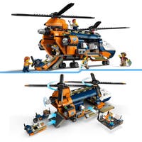 LEGO City 60437, Jungelhelikopter og baseleir