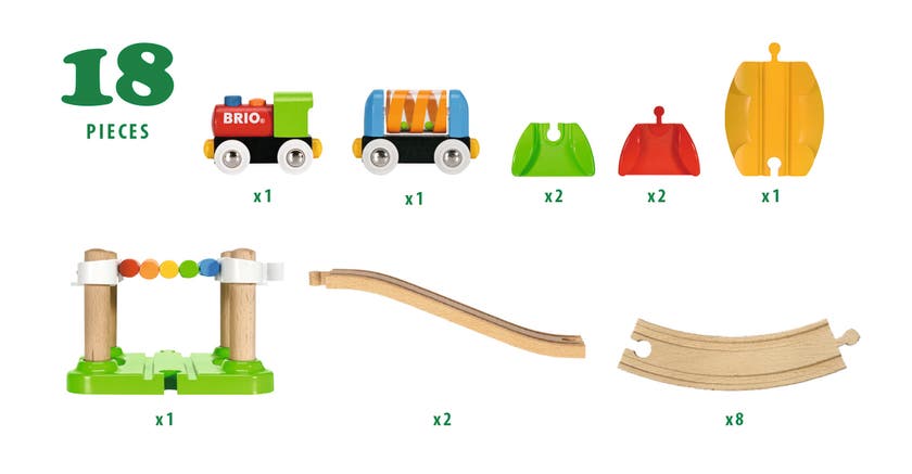 BRIO, My First Railway Startsett
