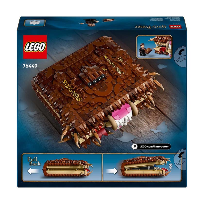 LEGO Harry Potter 76449, Den tyggete Monsterboken om monstre