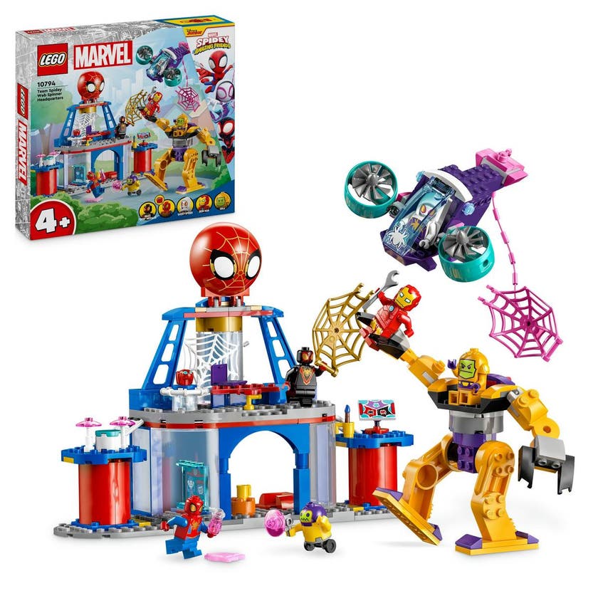 LEGO 10794, Team Spideys nett-hovedkvarter