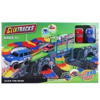 Clixtracks, Bilbane med 240 deler & 2 biler
