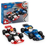 LEGO City Formel 1 60464, F1® Williams Racing & Haas F1® racerbiler
