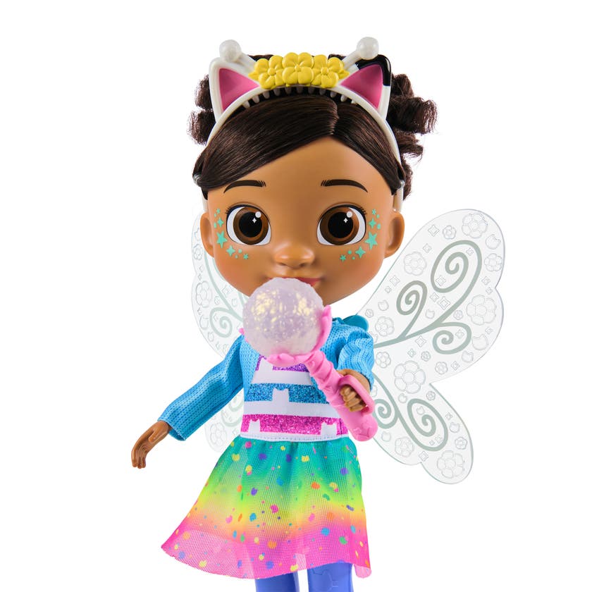 Gabby's Dollhouse Dandelion Magic Gabby-dukke med lysende vinger