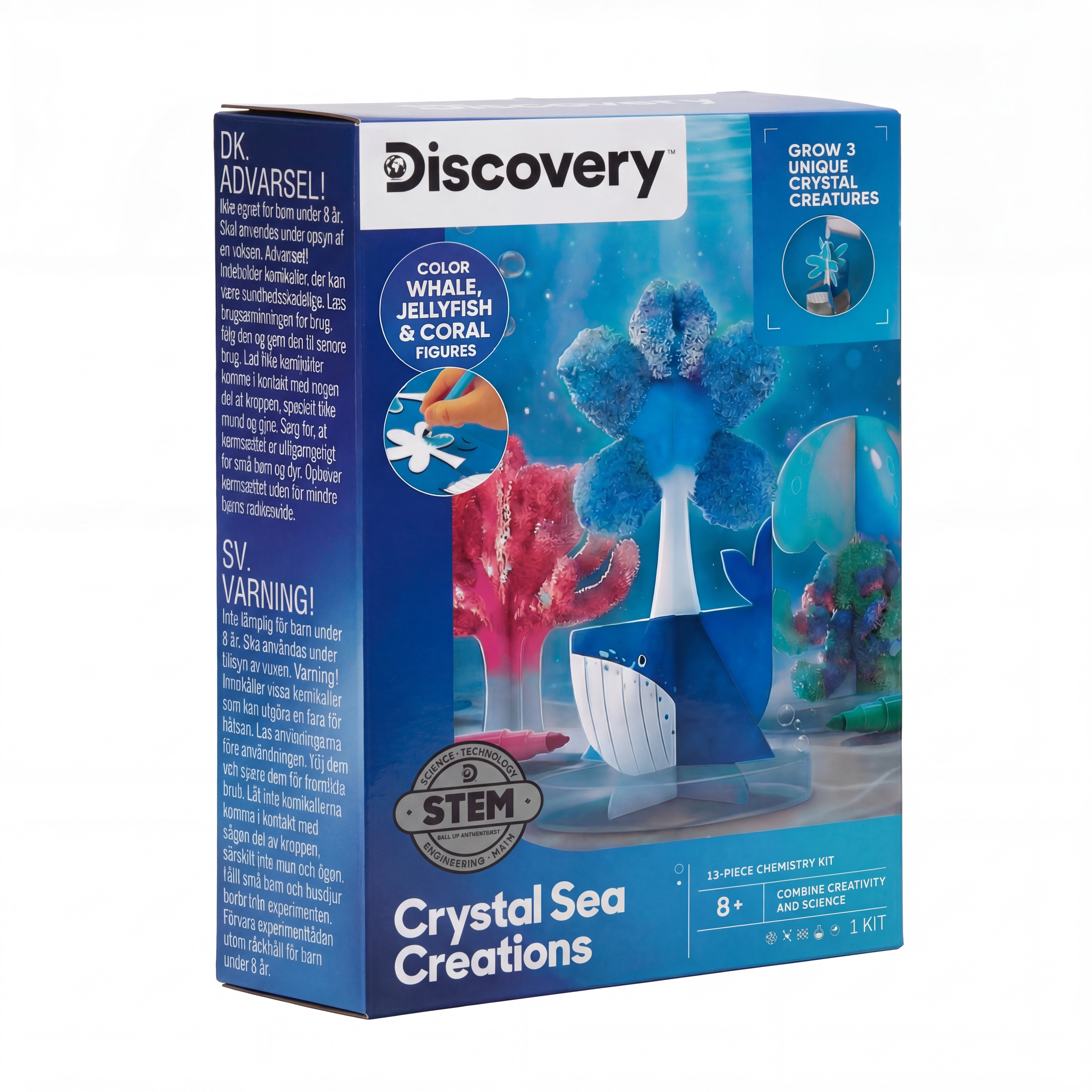 Discovery Crystal Grow Kit Havets Skapninger