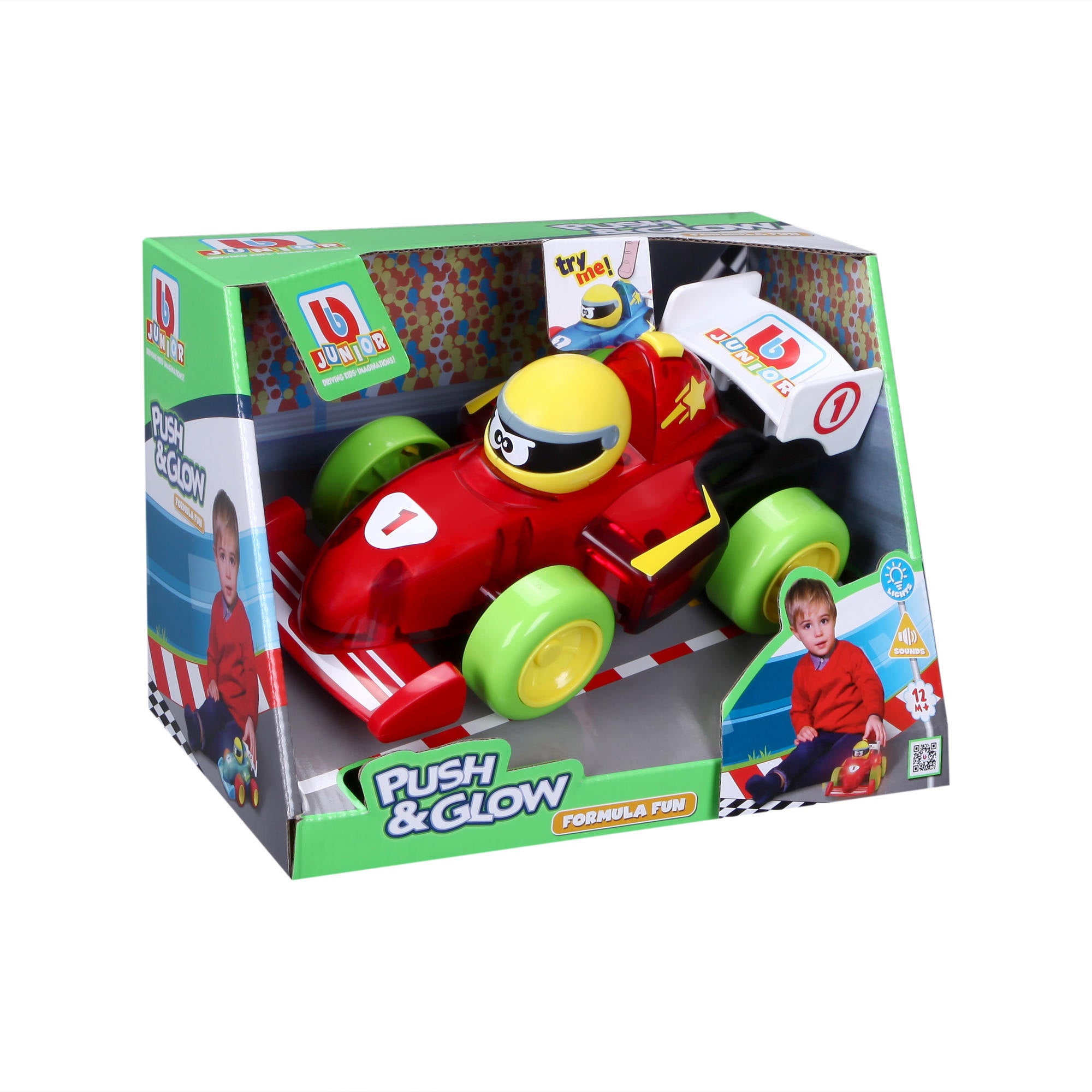Bb Junior Push & Glow F1 Bil