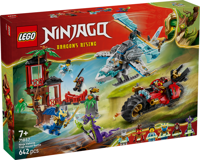 Action i ninjaenes trehytte